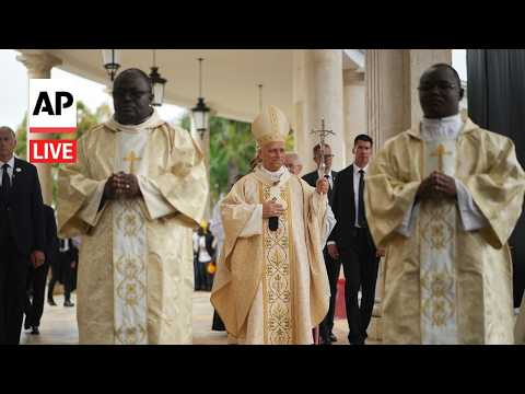 LIVE: Pope Leo XIV presides over Mass in Equatorial Guinea