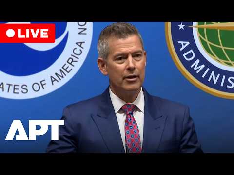 LIVE | Sean Duffy, Bryan Bedford Hold Briefing on Air Traffic Control Modernization | APT