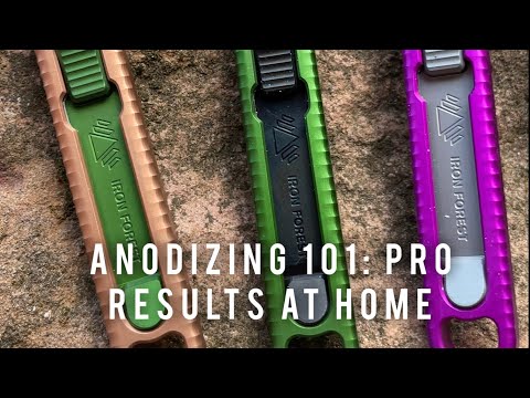 Anodizing 101: Professional Level Finish At a Small Scale!