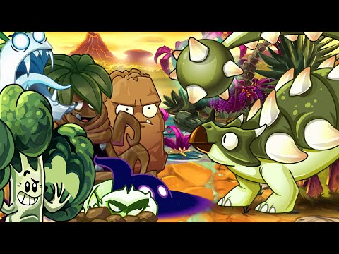 Какие растения обладают иммунитетом к отталкиванию Анкилозавра? PvZ Дичь!