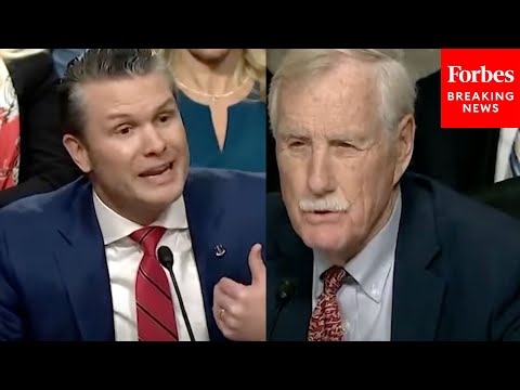 'Your Position Is Torture's Okay—Is That Correct?': Angus King Grills Pete Hegseth In Senate Hearing