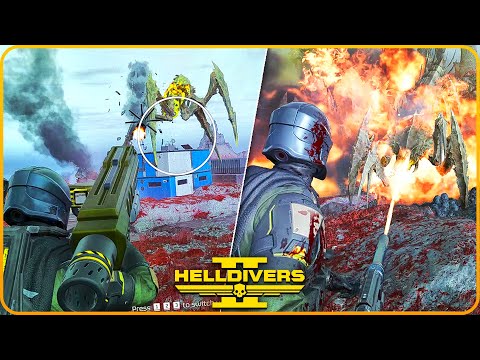 Helldivers 2 - All 34 Weapons Showcase