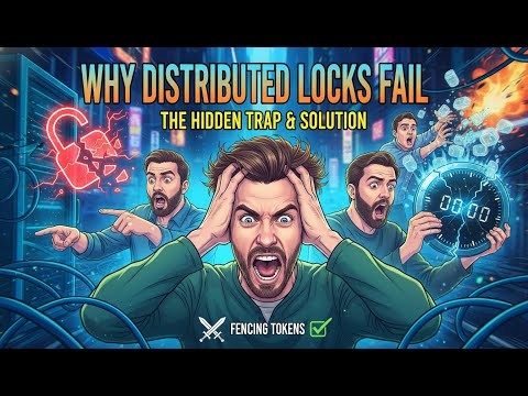 Why Distributed Locks Fail: The Hidden Trap & Solution #distributedsystems   #systemdesigninterview
