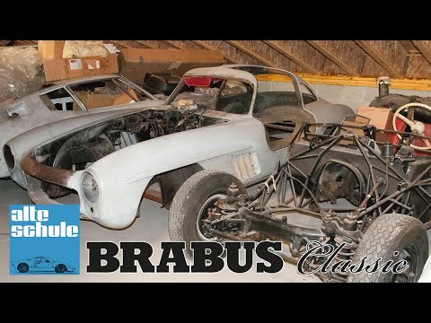 Ein 300SL vom Dachboden. In Kartons. Uli Gauffrés von Brabus Classic packt sie hier exklusiv aus.