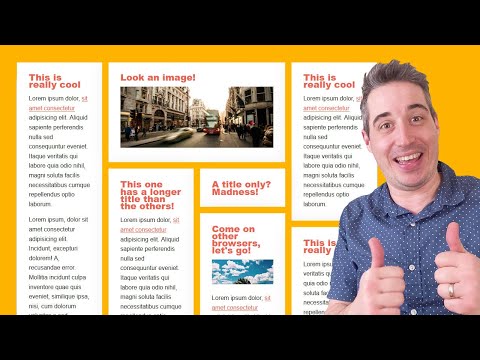 Masonry layout with CSS only!