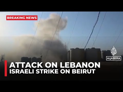 Israel strikes Lebanon’s Beirut, saying it struck a Hezbollah target in Dahiyeh