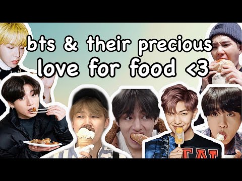 bangtan and their love for food 🍔