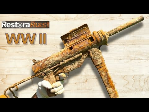 World War II M3A1 Restoration: WW2 Grease Gun Restoration