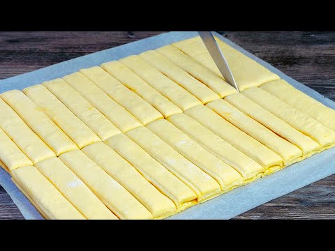 This is the BEST and fastest puff pastry dessert I've ever eaten.