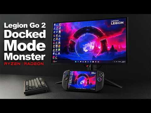 LEGION GO 2 In Docked Mode Is Insane! From Handheld to Desktop