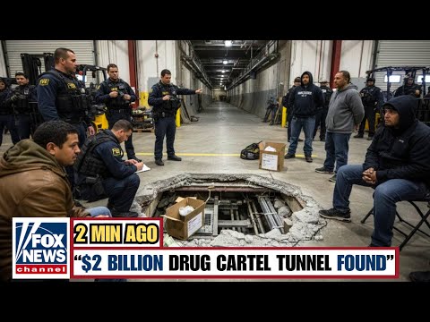 Texas Tunnel Discovery Reveals $2B Drug Network Inside U.S Supply Chains