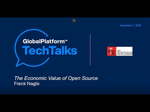 TechTalk: The Economic Value of Open Source