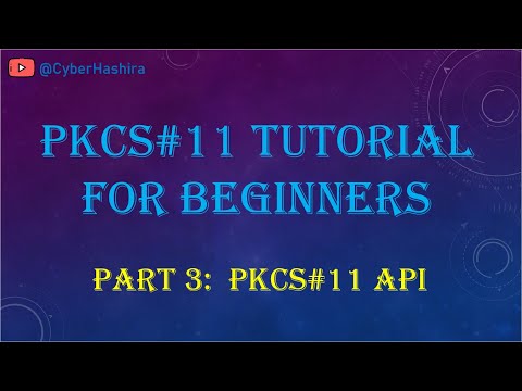 PKCS#11 Tutorial for Beginners | Video-3 : Getting Started with PKCS11 API