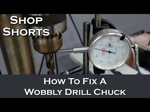 Shop Shorts - Drill Press Chuck Runout and Replacement