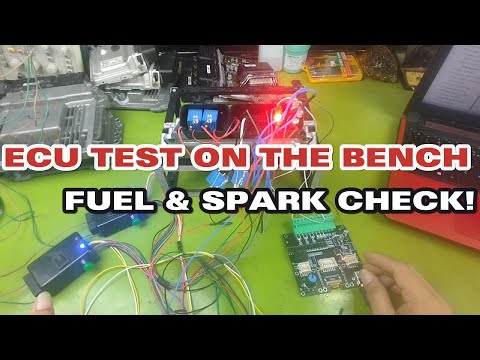 How to Test Fuel Injection and Ignition Signals of an ECU on the Workbench | Step-by-Step Guide