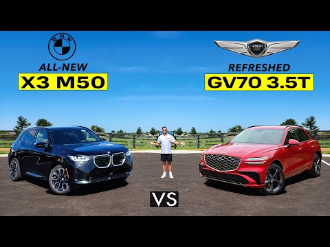 NEWCOMER VS. LEADER! -- 2026 Genesis GV70 vs. 2025 BMW X3: Comparison