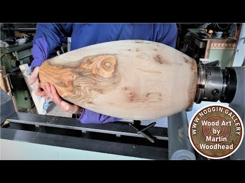 Woodturning - A GIANT Vase