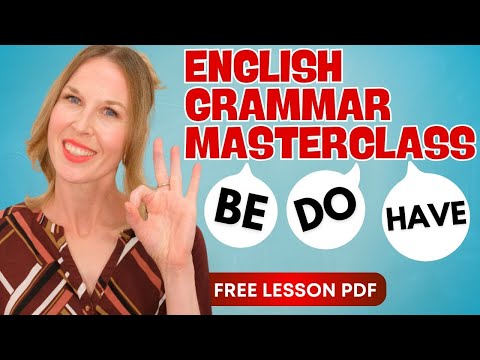 If you master these THREE verbs, you will speak English FLUENTLY!