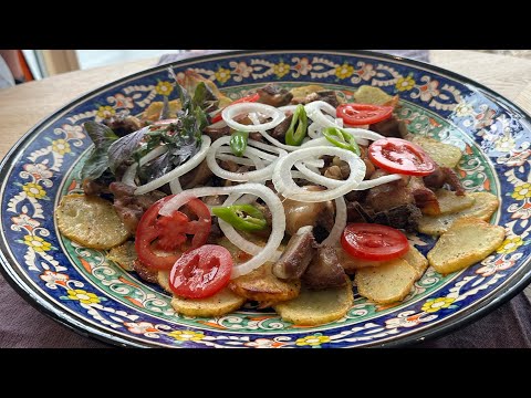 ЧУПОНЧА- жареная баранина по Узбекски в Лондоне | CHUPONCHA - roast lamb Uzbek style in London