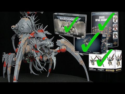 Destroying $200 in Warhammer to Create a CUSTOM MODEL