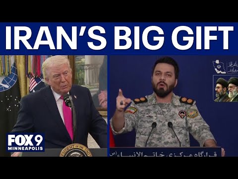 Trump says Iran gave a 'very big' gift amid peace talks