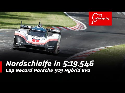 369 km/h on the Nordschleife | Lap Record Porsche 919 Hybrid Evo