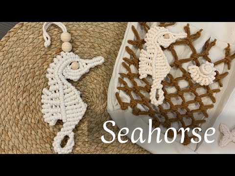 DIY Macrame Seahorse | Step-by-Step Tutorial for Beginners