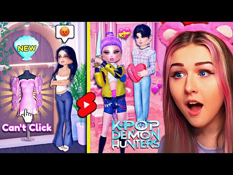REACTING To VIRAL DTI SHORTS Of The BEST *SECRETS*, Outfits & MORE! | ROBLOX Dress to Impress