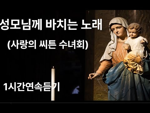 성모님께 바치는 노래 1시간듣기