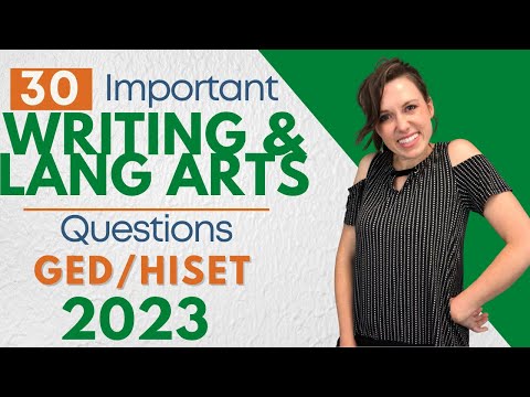 GED RLA and HiSET Writing 2023 - Pass the Test!