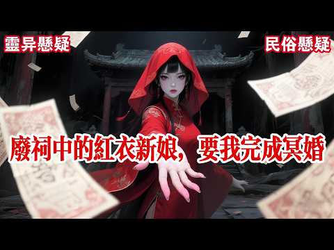 【完结】我天生阴阳眼，从小就能看见别人看不见的东西。 七岁那年，一个穿红嫁衣的女鬼姐姐蹲在我的床边商量：“等你长大，我来娶你。” 她凶戾强大，却二十年如一日.....#有声小说 #小说 #悬疑 #助眠