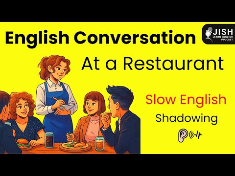 How to Order Food in English at a Restaurant | Slow & Easy English Speaking Practice for Beginners