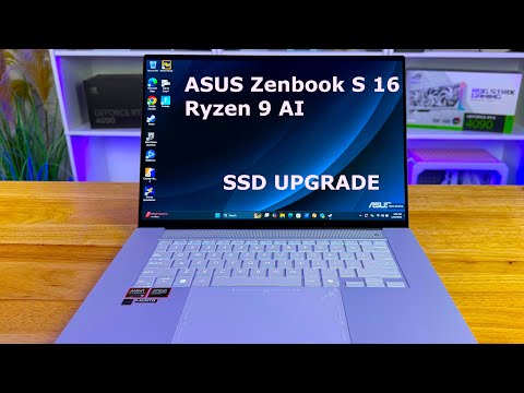 I Opened the Asus Zenbook S 16… Here’s the SSD Upgrade Process