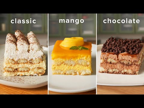 The Best Ways to Make Tiramisu (Classic, Chocolate & Mango)