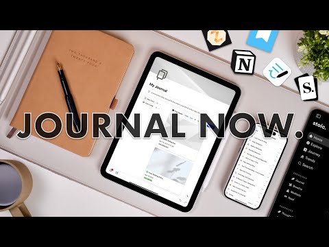 How To Journal & Why You Should! + New Notion Template