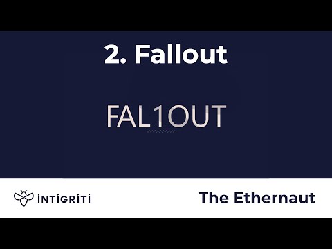 Ethernaut - 2 - Fallout