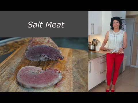 Salt Meat (Anglo Indian) #SaltMeat #SaltBeef #DriedMeat