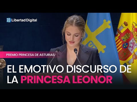 Discurso completo de la Princesa Leonor en los Premios Princesa de Asturias 2024