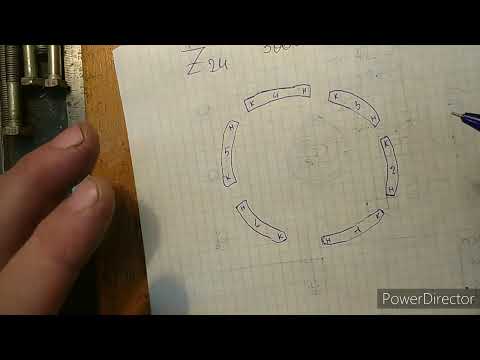 Ответ на вопрос . Схема намотки и схема соединения электродвигателя 3000 оборотов