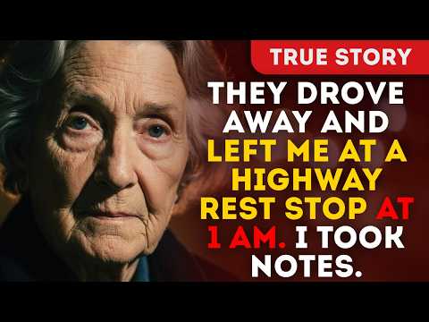 They Drove Away And Left Me At A Highway Rest Stop At 1 AM. I Took Notes.