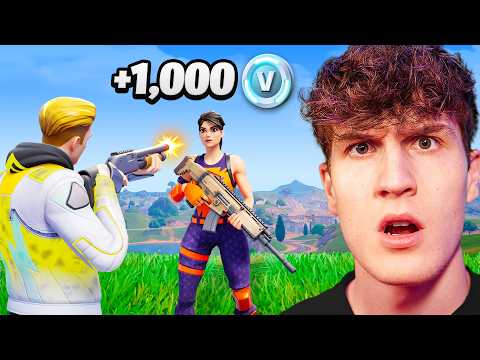 Fortnite But Every Elim is 1,000 VBUCKS!