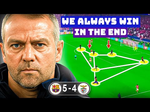 You Might've Missed The Tactics In The Craziest Match | Barcelona 5-4 Benfica