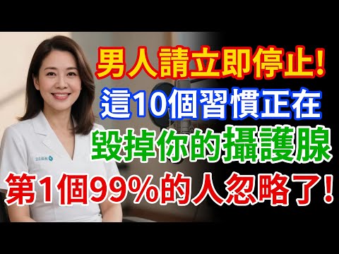 身為泌尿科醫師，我懇求所有男性：立即停止這些壞習慣！會讓你的前列腺肥大！第一名你可能天天都在做，卻毫無知覺！