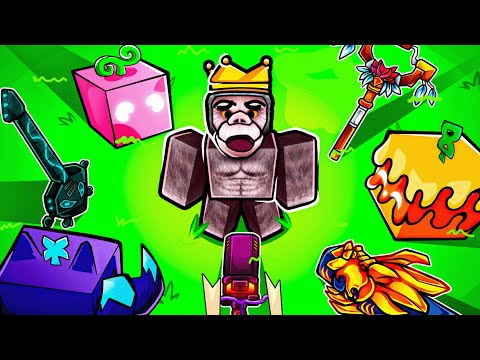 Blox Fruits But Fruits and Guns Beat the Game for Me...