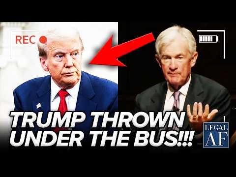 Trump CRUSHED as Fed Chair THROWS Him UNDER THE BUS!!