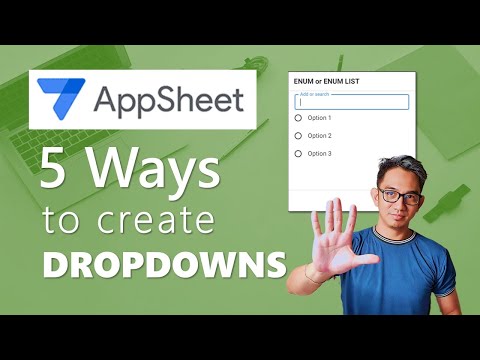 Top 5 Ways to Make Dropdown Lists in AppSheet 2024 | Best 5 Methods