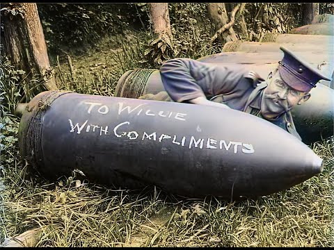 The First World War 'Battle Of The Somme' like you've never seen before: A.I. enhanced and in color!