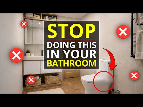 10 Bathroom Designs That You Will REGRET Later
