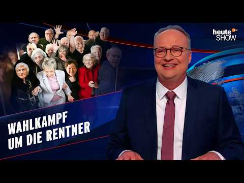 Weihnachtswahlkampf: Geschenke für Rentner und Kürzungen für den Rest | heute-show vom 13.12.2024