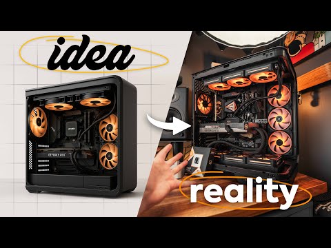 I built a SECRET Gaming PC for a friend!